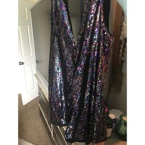 Sequin romper